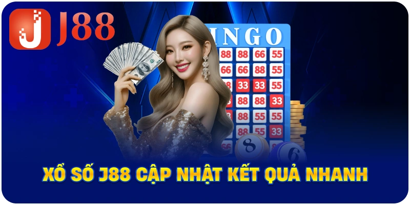 Xổ Số J88 cập nhật kết quả nhanh